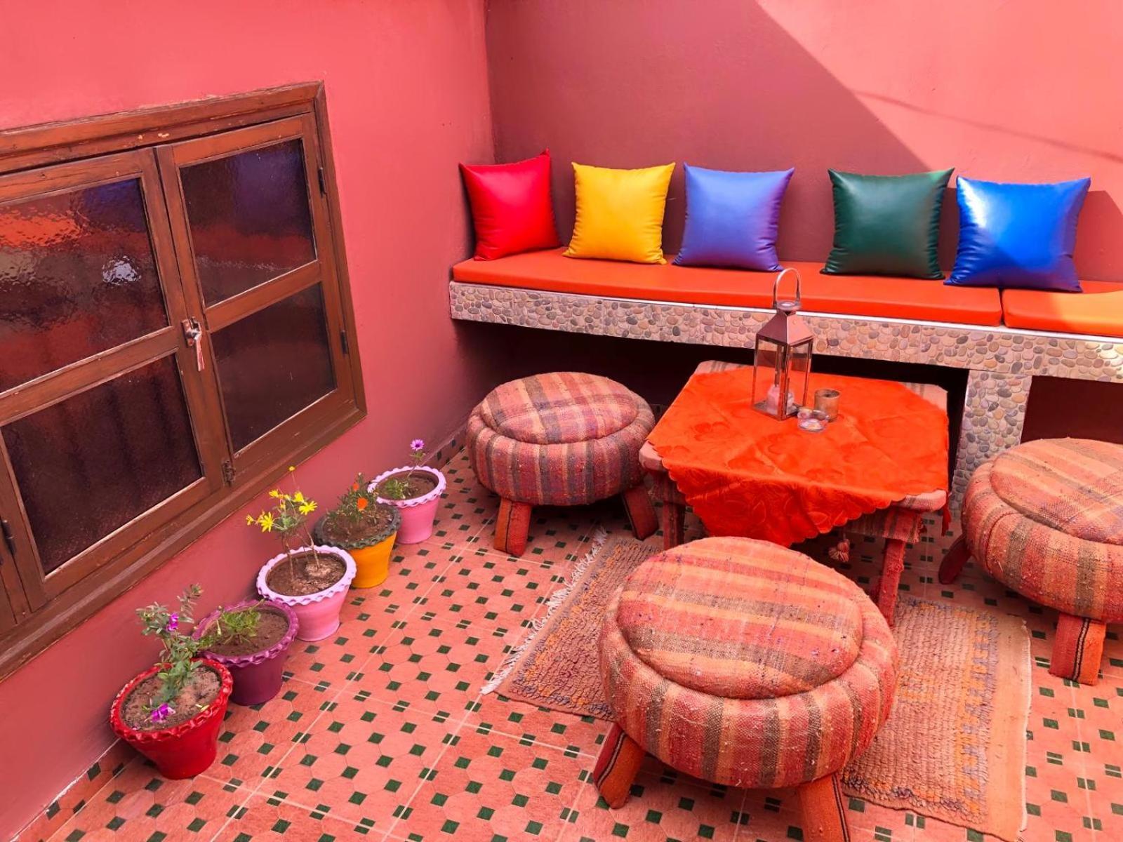 Riad Ramona Lqariya Seyaheya Marrakesh Eksteriør billede